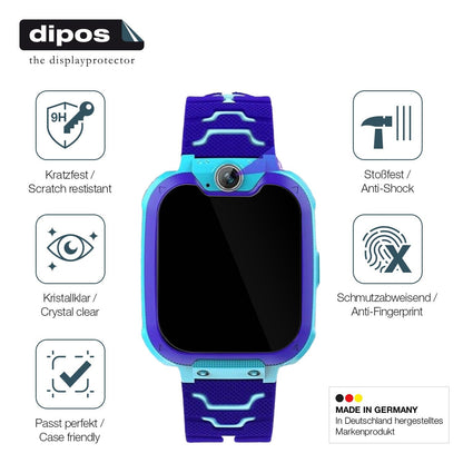 2x 9H Schutzfolie für Jubunrer Bleu Kids Smartwatch Panzerfolie
