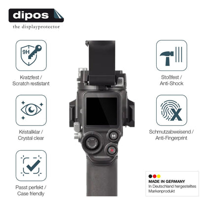 2x 9H Schutzfolie für DJI RS 4 Pro Panzerfolie