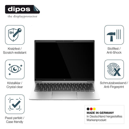2x 9H Schutzfolie für HP EliteBook 835 G11 Panzerfolie