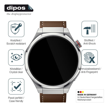 2x 9H Schutzfolie für Honor Watch 5 Ultra Panzerfolie