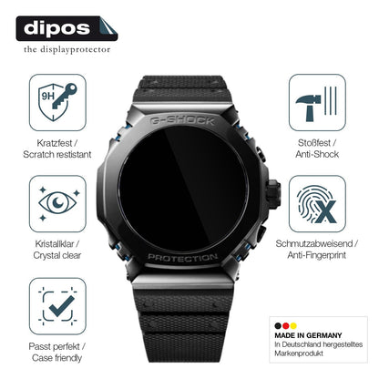 2x 9H Schutzfolie für Casio G-Shock MRG-B2100R Panzerfolie