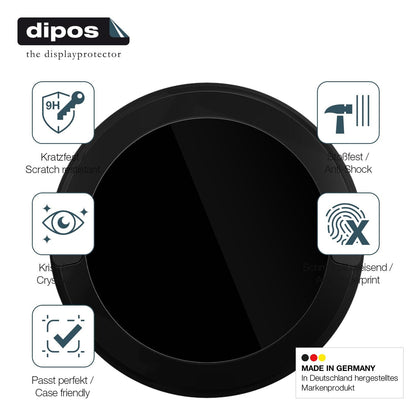 2x 9H Schutzfolie für OOONO P-Disc NO2 Panzerfolie