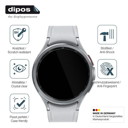 2x 9H Schutzfolie für Samsung Galaxy Watch 6 Classic 47mm Panzerfolie