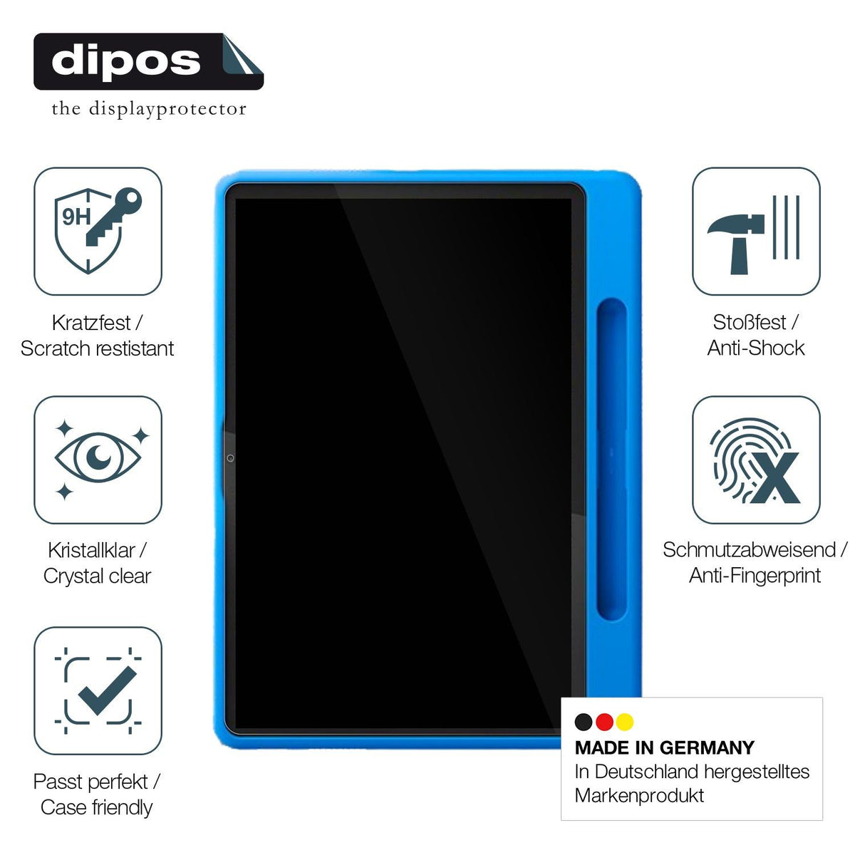 2x 9H Schutzfolie für Lenovo Tab 3.Gen 10.1 Zoll Kids Panzerfolie