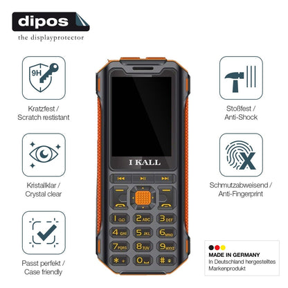 2x 9H Schutzfolie für I Kall K99 Pro Rugged Panzerfolie