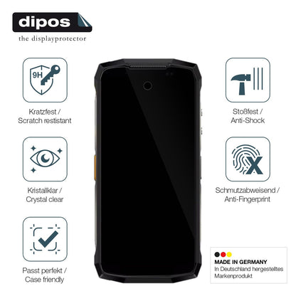 2x 9H Schutzfolie für Ulefone Armor Mini 20 4G Panzerfolie