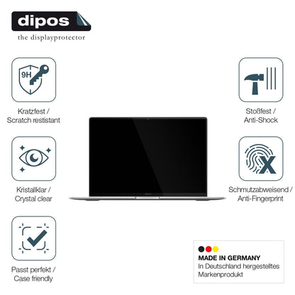 2x 9H Schutzfolie für Xiaomi RedmiBook Pro 16 2025 Panzerfolie