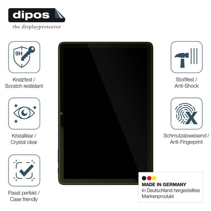 2x 9H Schutzfolie für Vale Tablet V10A Panzerfolie