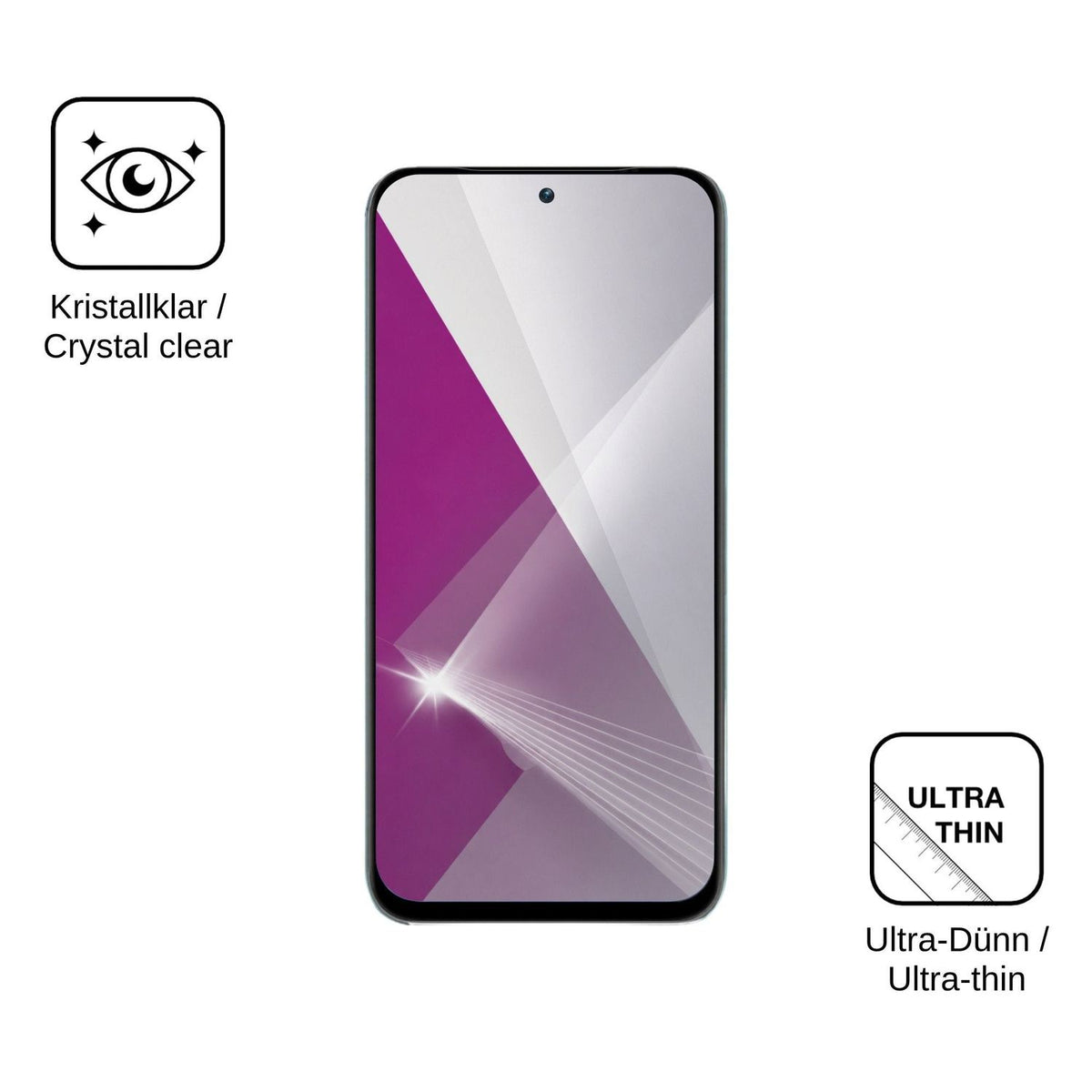 4x Schutzfolie klar für Aiplus AI+ Nova 2 Power Display-Schutzfolie