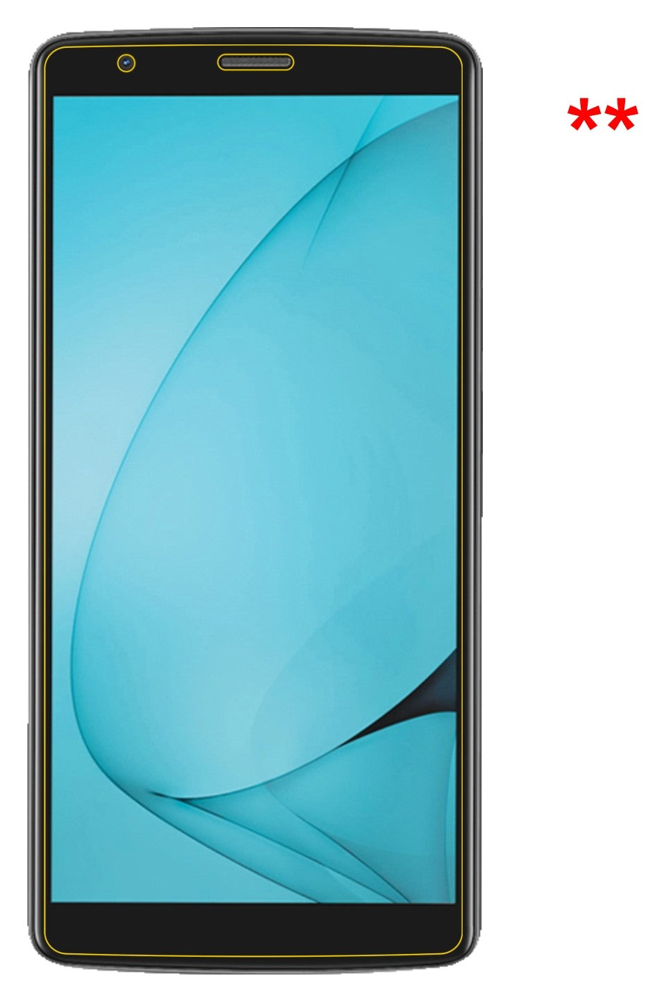 Dünne und klare Folie passend zugeschnitten für Blackview A20