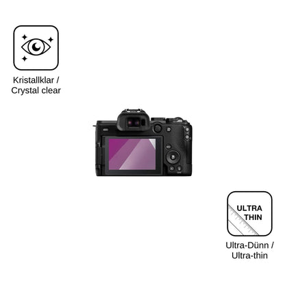 4x Schutzfolie klar für Canon EOS R8 Mark II Display-Schutzfolie