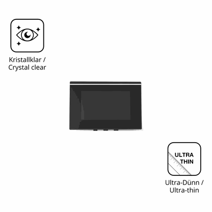 Dünne und klare Folie passend zugeschnitten für CrossControl CCpilot V700