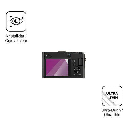 4x Schutzfolie klar für FlyFrost DC218 Display-Schutzfolie