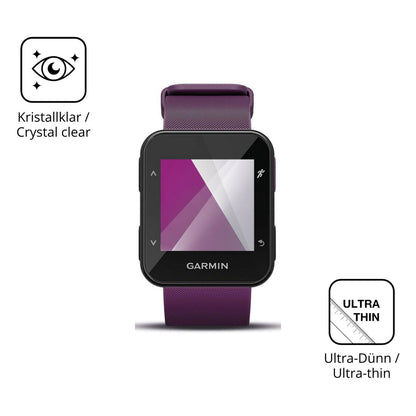 Dünne und klare Folie passend zugeschnitten für Garmin Forerunner 30