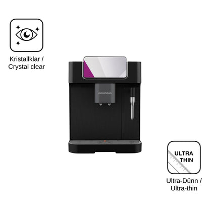 2x Schutzfolie klar für Grundig KVA 6230 Display-Schutzfolie