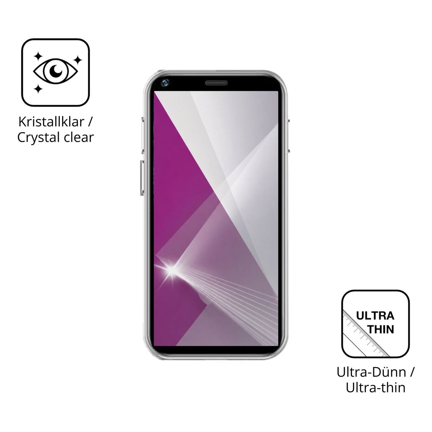 Dünne und klare Folie passend zugeschnitten für Longben 3G Mini