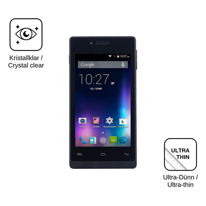 4x Schutzfolie klar für Nomi i400 Beat Display-Schutzfolie