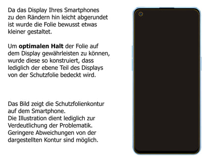 Dünne und klare Folie passend zugeschnitten für Oppo Reno 7 Pro