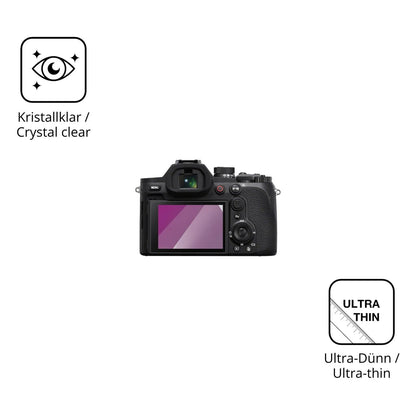 Dünne und klare Folie passend zugeschnitten für Sony RX10 V