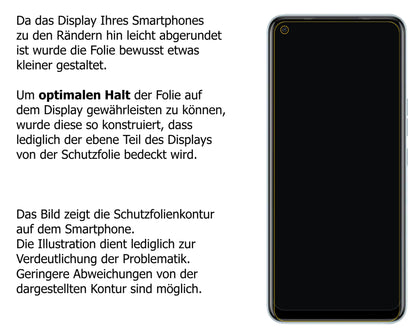 Dünne und klare Folie passend zugeschnitten für Tecno Camon 16