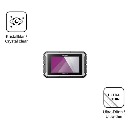 2x Schutzfolie klar für Topdon ArtiDiag 900 BT Display-Schutzfolie