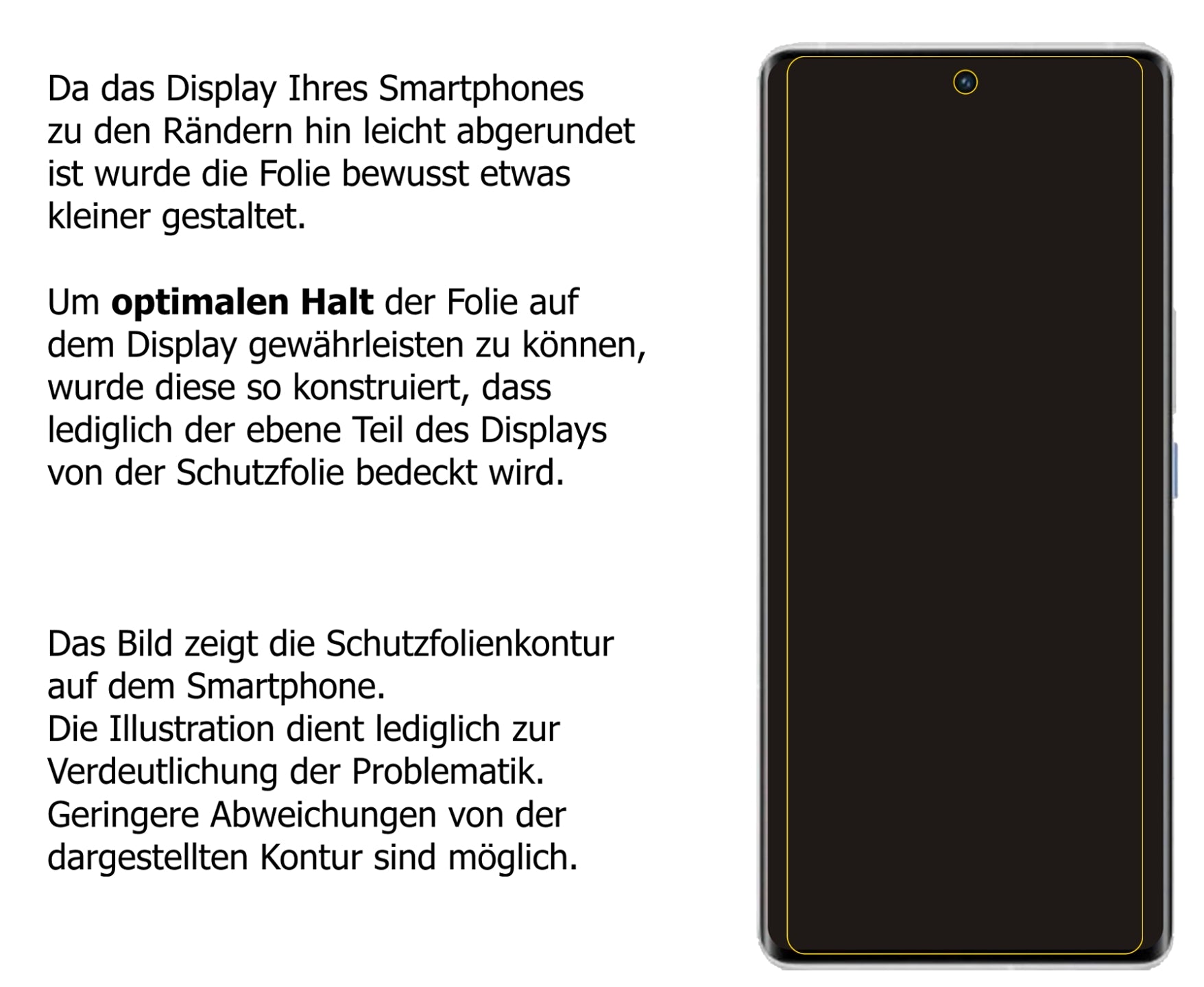 Dünne und klare Folie passend zugeschnitten für Vivo iQOO 8 Pro