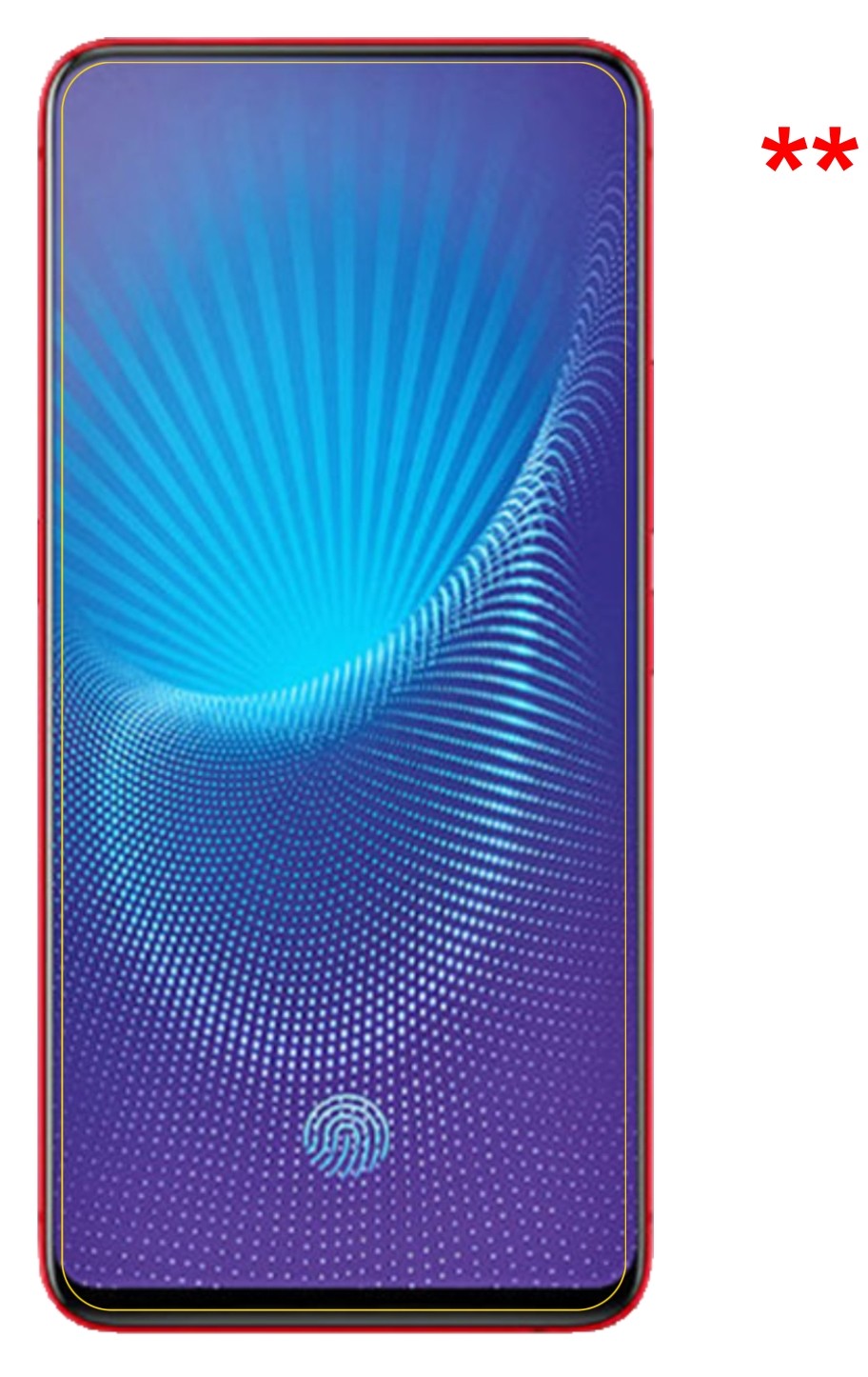 Dünne und klare Folie passend zugeschnitten für Vivo NEX S