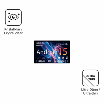 Dünne und klare Folie passend zugeschnitten für ZENTALITY C-710 P max