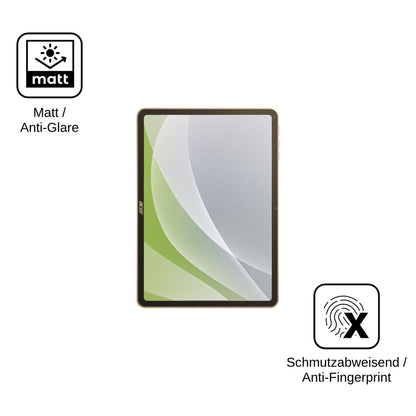 2x Schutzfolie matt für Acer Iconia Tab 12 Display-Schutzfolie
