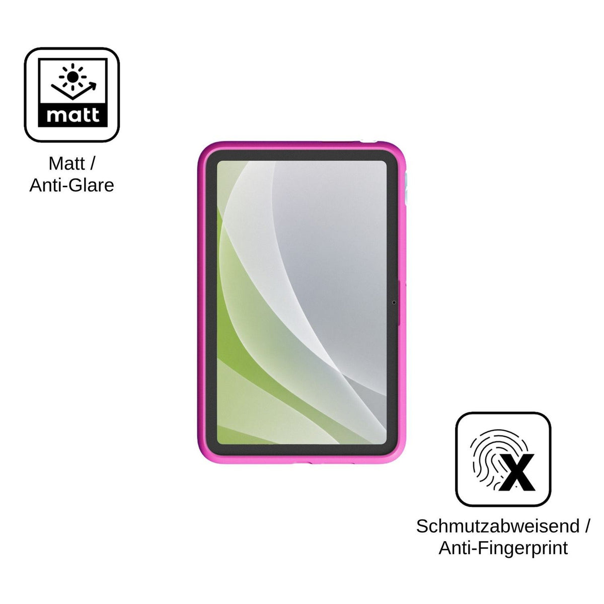 2x Schutzfolie matt für Amazon Kids Tablet 8.7-inch Display-Schutzfolie