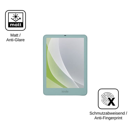 2x Schutzfolie matt für Amazon Kindle Paperwhite Signature Edition 2026 Display-Schutzfolie