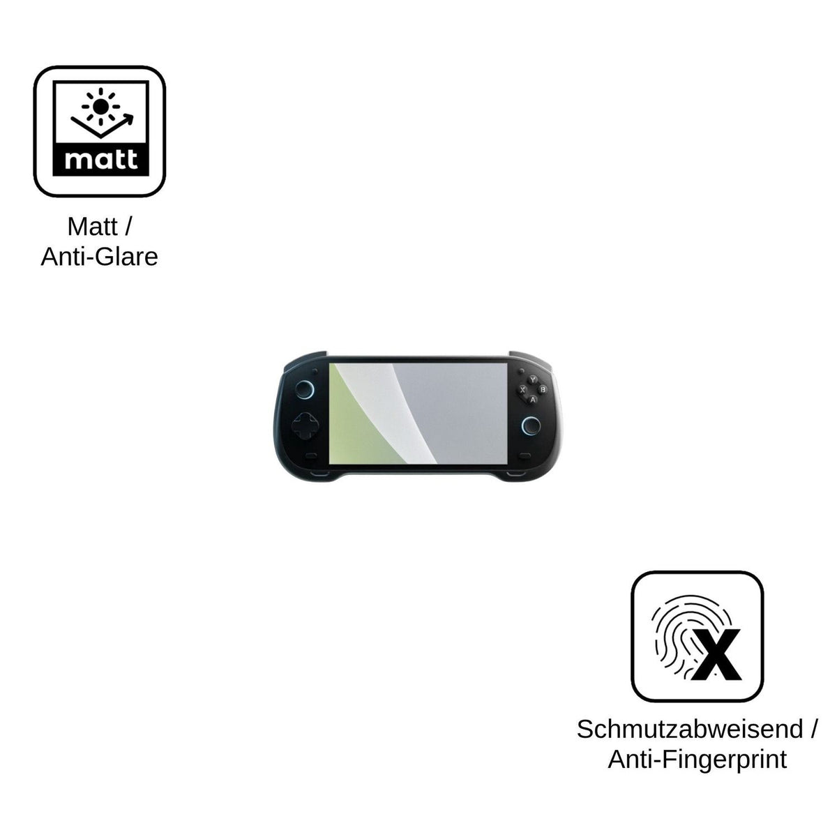 4x Schutzfolie matt für Arc X1 Display-Schutzfolie