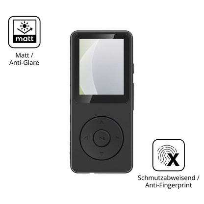 Dünne und entspiegelnde Folie passend zugeschnitten für Aroeally MP3-01F
