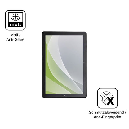 2x Schutzfolie matt für AWOW Wi-10 Home Display-Schutzfolie