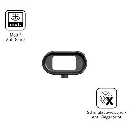 Dünne und entspiegelnde Folie passend zugeschnitten für Cossify HW0612 Mini Action-Cam