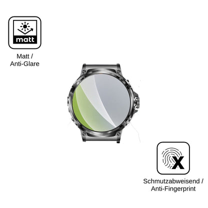 6x Schutzfolie matt für Deedlite Zeus 2.0 Display-Schutzfolie
