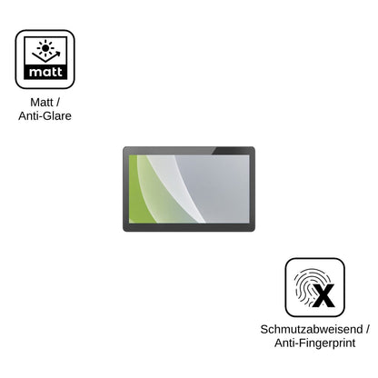 2x Schutzfolie matt für Elo TouchSystems I-Series 3 ESY15i3 Display-Schutzfolie