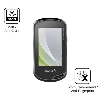 Dünne und entspiegelnde Folie passend zugeschnitten für Garmin Oregon 750t