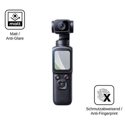 4x Schutzfolie matt für heygocam Pgc-001 Display-Schutzfolie