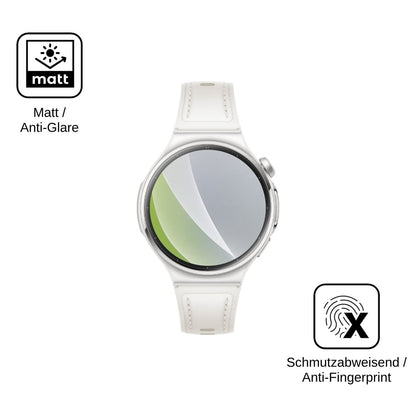 6x Schutzfolie matt für Huawei Watch 6 42mm Display-Schutzfolie
