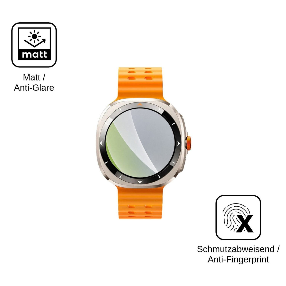 6x Schutzfolie matt für Joyroom JR-FV2 Pro Display-Schutzfolie