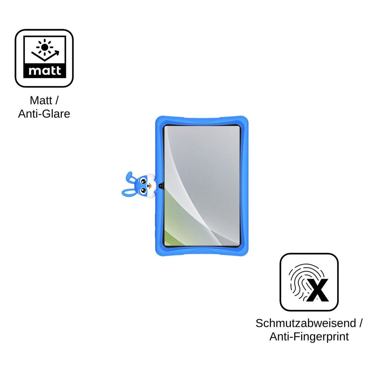 2x Schutzfolie matt für Nexall K10 Display-Schutzfolie
