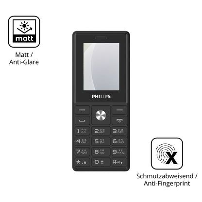 Dünne und entspiegelnde Folie passend zugeschnitten für Philips E2112