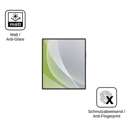 4x Schutzfolie matt für Samsung Galaxy Z Fold6 Innenseite Display-Schutzfolie