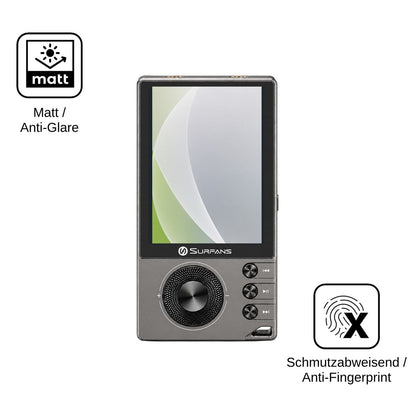 4x Schutzfolie matt für Surfans F20 Pro Plus Display-Schutzfolie