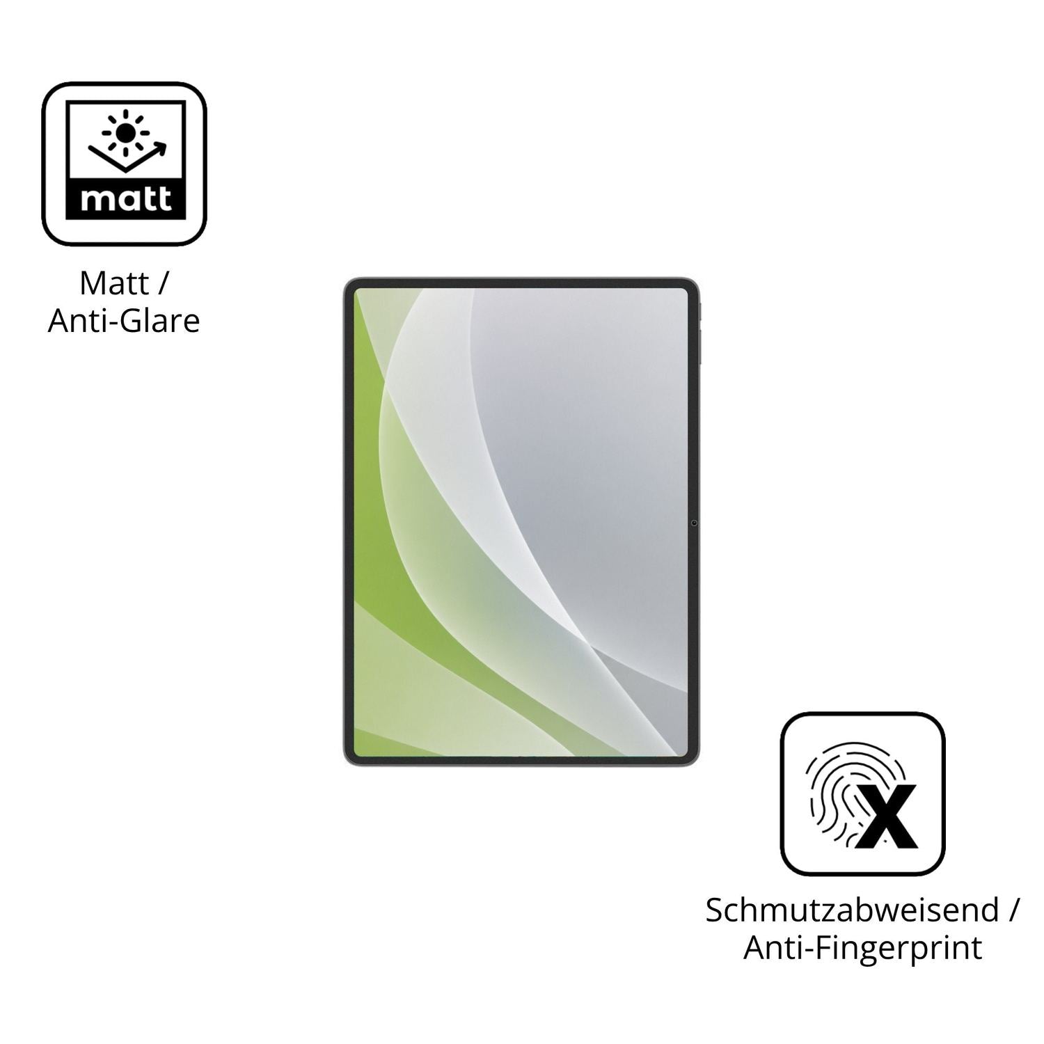 Dünne und entspiegelnde Folie passend zugeschnitten für Teclast ArtPad 13.2 Zoll