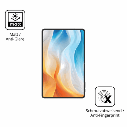 D�nne und entspiegelnde Folie passend zugeschnitten f�r Teclast T60 Pro
