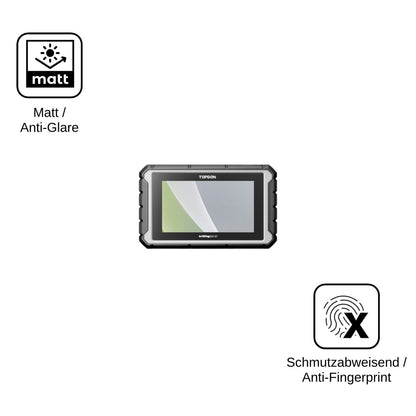 2x Schutzfolie matt für Topdon ArtiDiag 900 BT Display-Schutzfolie