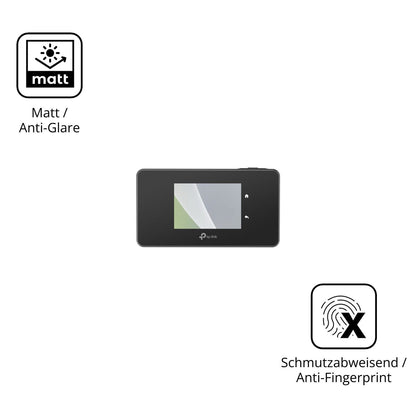 Dünne und entspiegelnde Folie passend zugeschnitten für TP-Link M8550