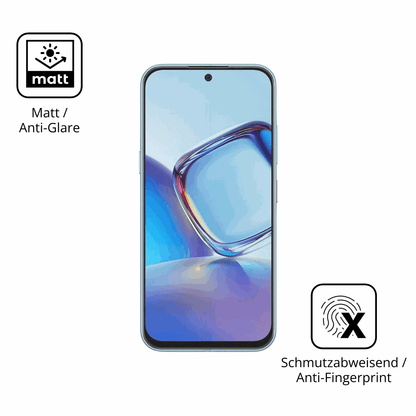 D�nne und entspiegelnde Folie passend zugeschnitten f�r ZTE Blade V80 Vita